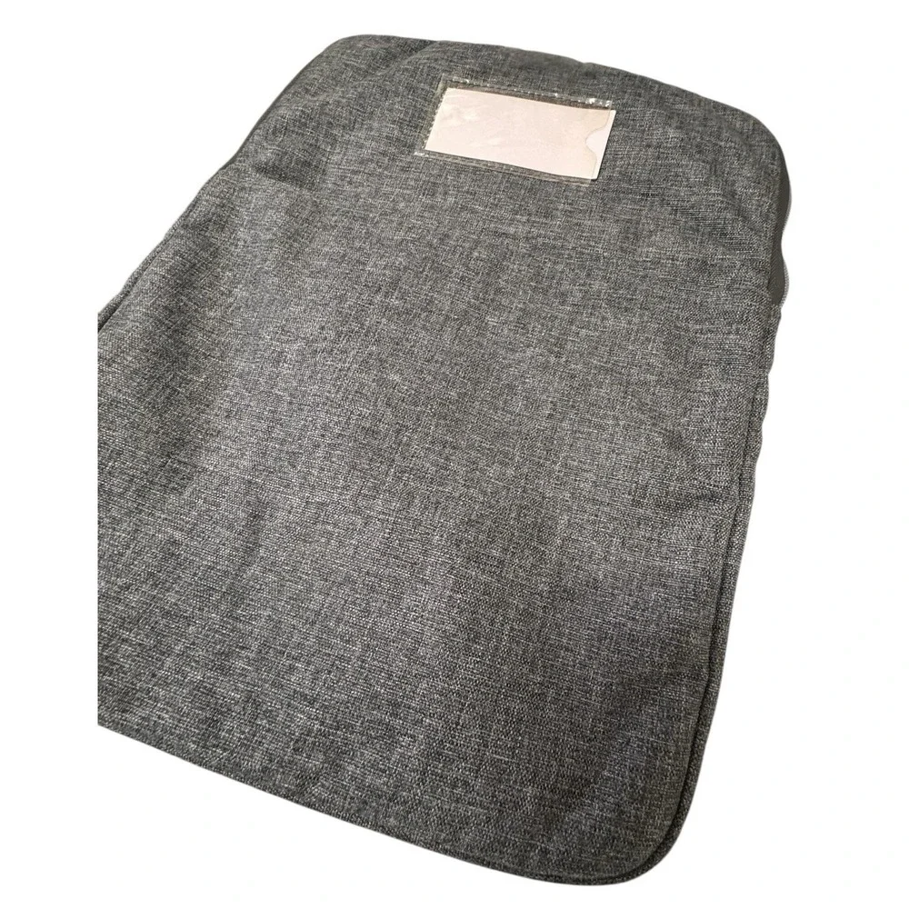 Ikea Family Upptack Expandable Gray Backpack Laptop Messenger Bag Pockets 3 Pcs